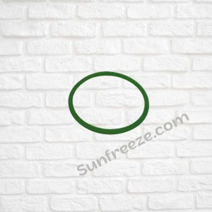 Petite courroie verte d&rsquo;agitateur pour machine à glace Sunfreeze