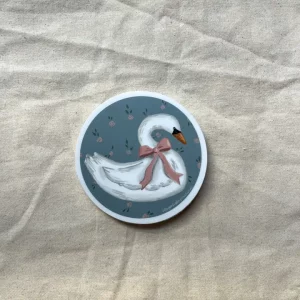 Sticker Cygne Vintage