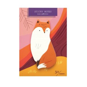 Sticky Notes Fox Die Cut