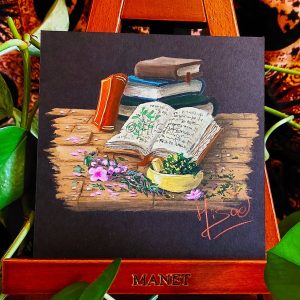 Le laboratoire de l&rsquo;herboriste – GOUACHE ORIGINALE