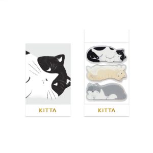 Carnet de Clear Stickers Kitta Cat