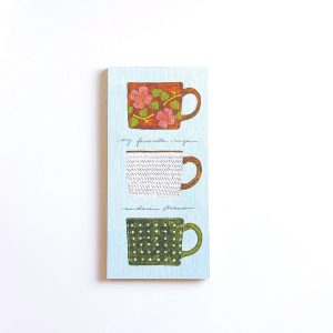 Bloc-Notes Tasses de Thé Préférées