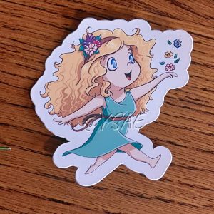 La nymphe du printemps – STICKER