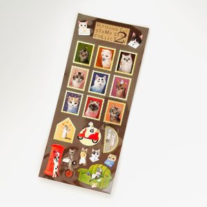 Planche de Stickers Japonais Chats Cozy