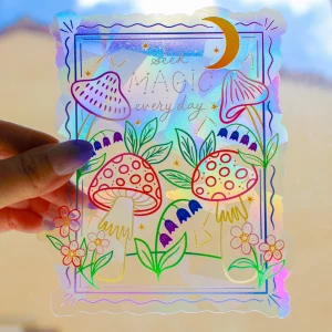 Sun Catcher / Rainbow Maker Champignons Magiques