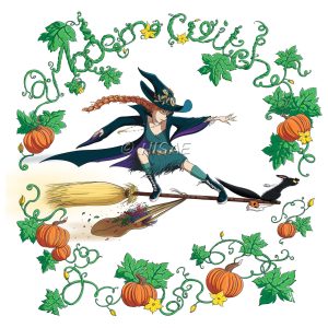 Modern witch – CARTE POSTALE