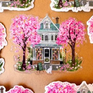 Sticker Blooming Librairie