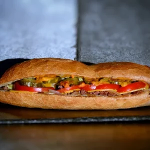 American chopped cheese